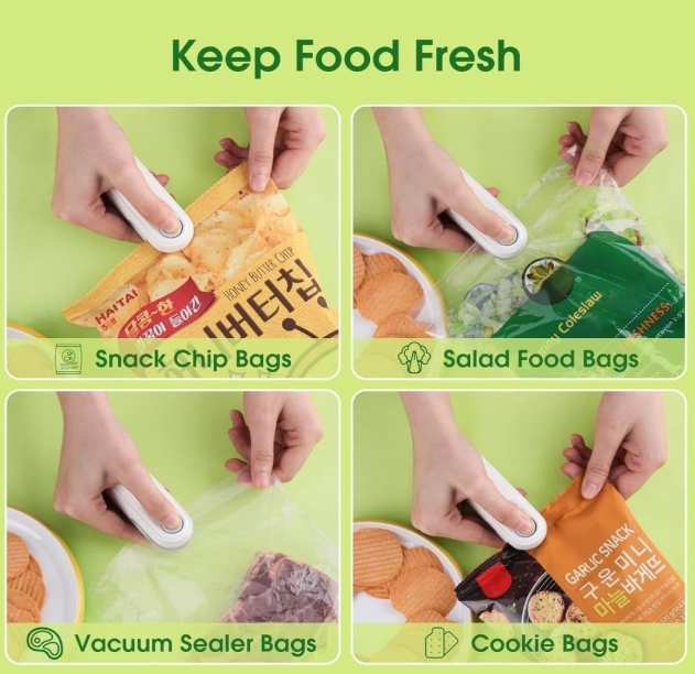 NovaHaven 2-in-1 Mini Sealing Machine